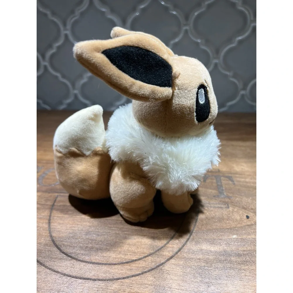 Eevee‎ Pokémon 7 inch Plush Takara Tomy Stuffed Animal Plush